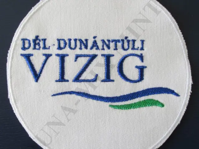 Dél-Dunántúli Vízügyi Igazgatóság karjelvény tépőzáras